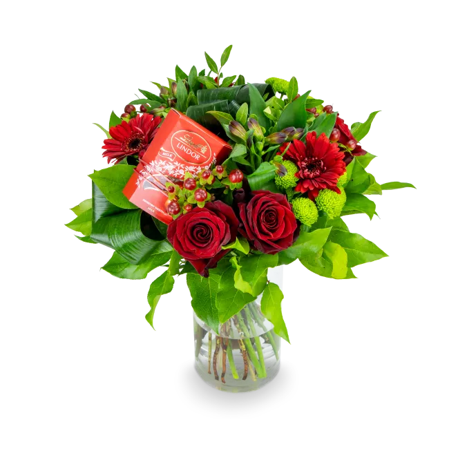 Kytice červených květů